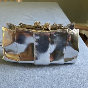 Small clutch -silver